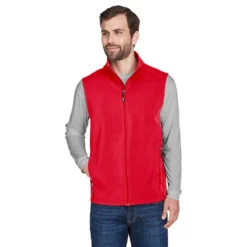 Core 365 Men's Cruise Two-Layer Fleece Bonded Soft Shell Vest