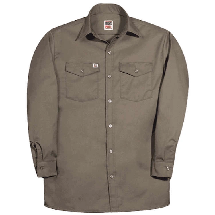 Big Bill Premium Long-Sleeve Work Shirt 1 Big Bill Premium Long-Sleeve Work Shirt