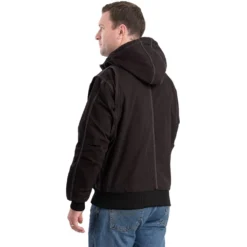 Berne Modern Hooded Jacket 7 Berne Modern Hooded Jacket -Ogio || Carhartt || Portwest Shop BEHJ61@2