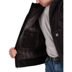 Berne Modern Hooded Jacket 8 Berne Modern Hooded Jacket -Ogio || Carhartt || Portwest Shop BEHJ61@3