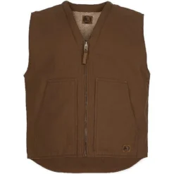 Berne V-Neck Vest Sherpa Lined
