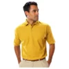 Blue Generation Men's Teflon Pique Polo Without Pocket