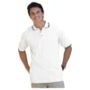 Blue Generation Men's Superblend Tipped Short Sleeve Polo