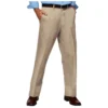 Blue Generation Men's Teflon Twill Flat Front Pant