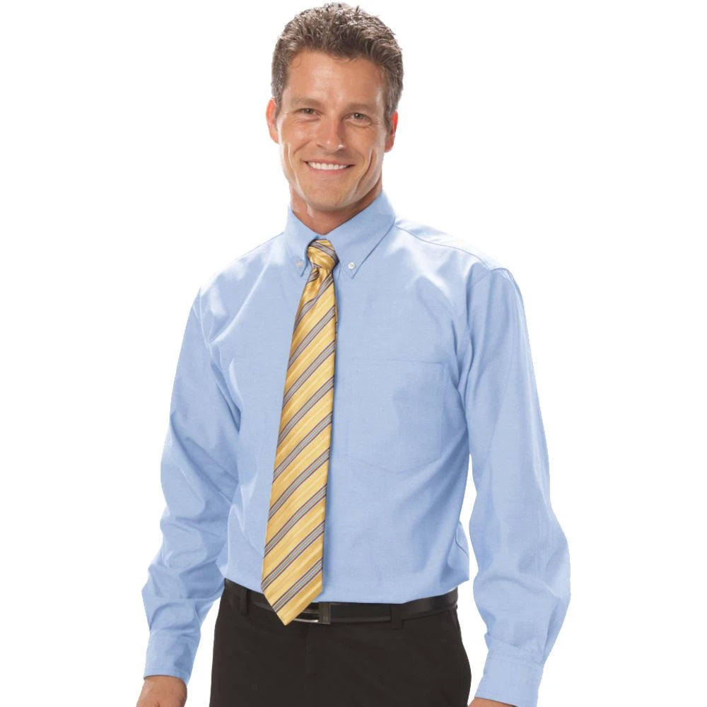 Blue Generation Men's Long Sleeve Oxford Shirt 1 Blue Generation Men's Long Sleeve Oxford Shirt