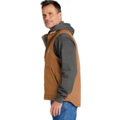 Carhartt Sherpa-Lined Mock Neck Vest -Ogio || Carhartt || Portwest Shop CA104277@2