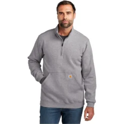 Ogio || Carhartt || Portwest Shop 31 Carhartt® Midweight 1/4-Zip Mock Neck Sweatshirt