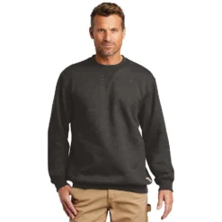 Carhartt Midweight Fleece Crewneck Pullover Sweatshirt