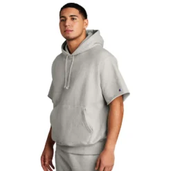 Champion® Reverse Weave® Short Sleeve Hoodie -Ogio || Carhartt || Portwest Shop CHS101SS@3