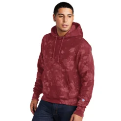 Champion ® Reverse Weave ® Scrunch-Dye Tie-Dye Hooded Sweatshirt 9 Champion ® Reverse Weave ® Scrunch-Dye Tie-Dye Hooded Sweatshirt -Ogio || Carhartt || Portwest Shop CHTDS101@3