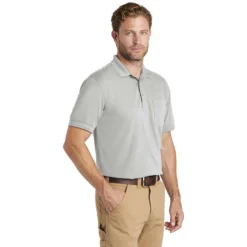 CornerStone® Industrial Snag-Proof Pique Pocket Polo -Ogio || Carhartt || Portwest Shop CSCS4020P@4