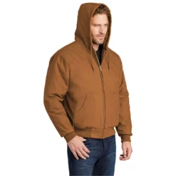 CornerStone® Duck Cloth Hooded Work Jacket -Ogio || Carhartt || Portwest Shop CSJ763H@3