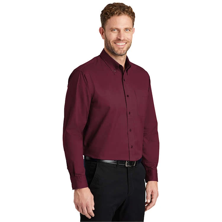 CornerStone® Long Sleeve SuperPro™ Twill Shirt 5 CornerStone® Long Sleeve SuperPro™ Twill Shirt - Image 5
