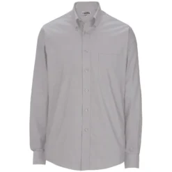 Edwards Men's Pinpoint Oxford Button Down Collar Long Sleeve Shirt