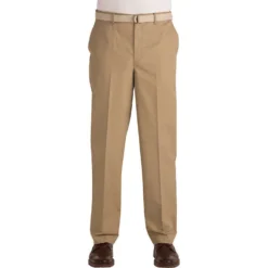 Edwards Men's Business Chino EZ Fit Flat Front Pant