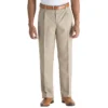 Edwards Men's Microfiber Pleated Dress Pant