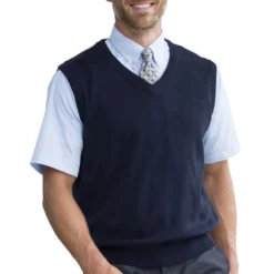 Edwards Unisex V-Neck Acrylic Interlock Sweater Vest -Ogio || Carhartt || Portwest Shop ED4065@2