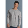 Gildan DryCotton Long Sleeve T-Shirt With Pocket