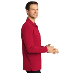 Port Authority® Long Sleeve Dry Zone® UV Micro-Mesh Polo 6 Port Authority® Long Sleeve Dry Zone® UV Micro-Mesh Polo -Ogio || Carhartt || Portwest Shop PAK110LS@2