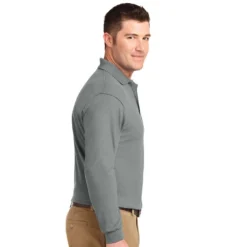 Port Authority® Silk Touch™ Long Sleeve Polo -Ogio || Carhartt || Portwest Shop PAK500LS@2