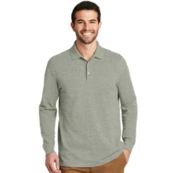 Port Authority® Long Sleeve EZCotton™ Polo