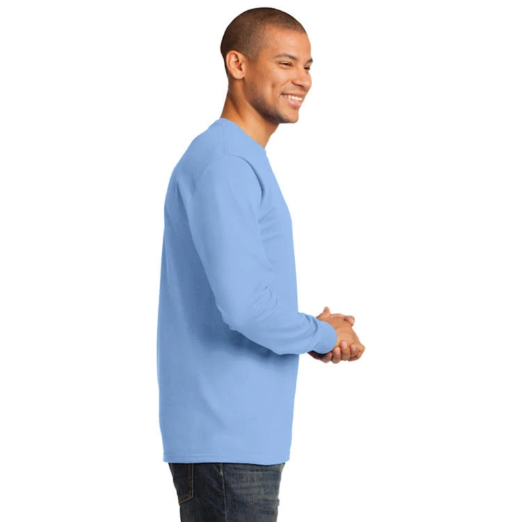 Port & Company® Long Sleeve Essential Tee 3 Port & Company® Long Sleeve Essential Tee - Image 3