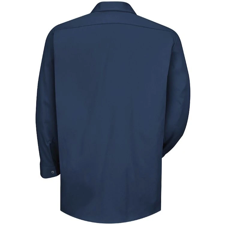 Red Kap Men's Specialized Cotton Long Sleeve Work Shirt - No Pocket 2 Red Kap Men's Specialized Cotton Long Sleeve Work Shirt - No Pocket - Image 2
