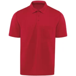 Red Kap Men's Short Sleeve Performance Knit Pocket Polo