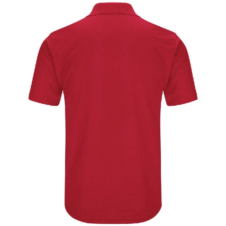 Red Kap Men's Short Sleeve Performance Knit Pocket Polo 2 Red Kap Men's Short Sleeve Performance Knit Pocket Polo - Image 2